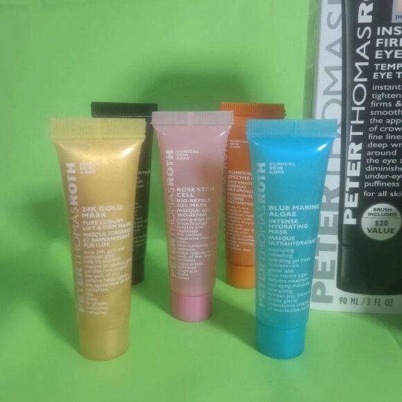 Peter Thomas Roth LOT Firm Eye, Vital-E Cream, and 5 Mini Face Hydrating Masks - Picture 6 of 9